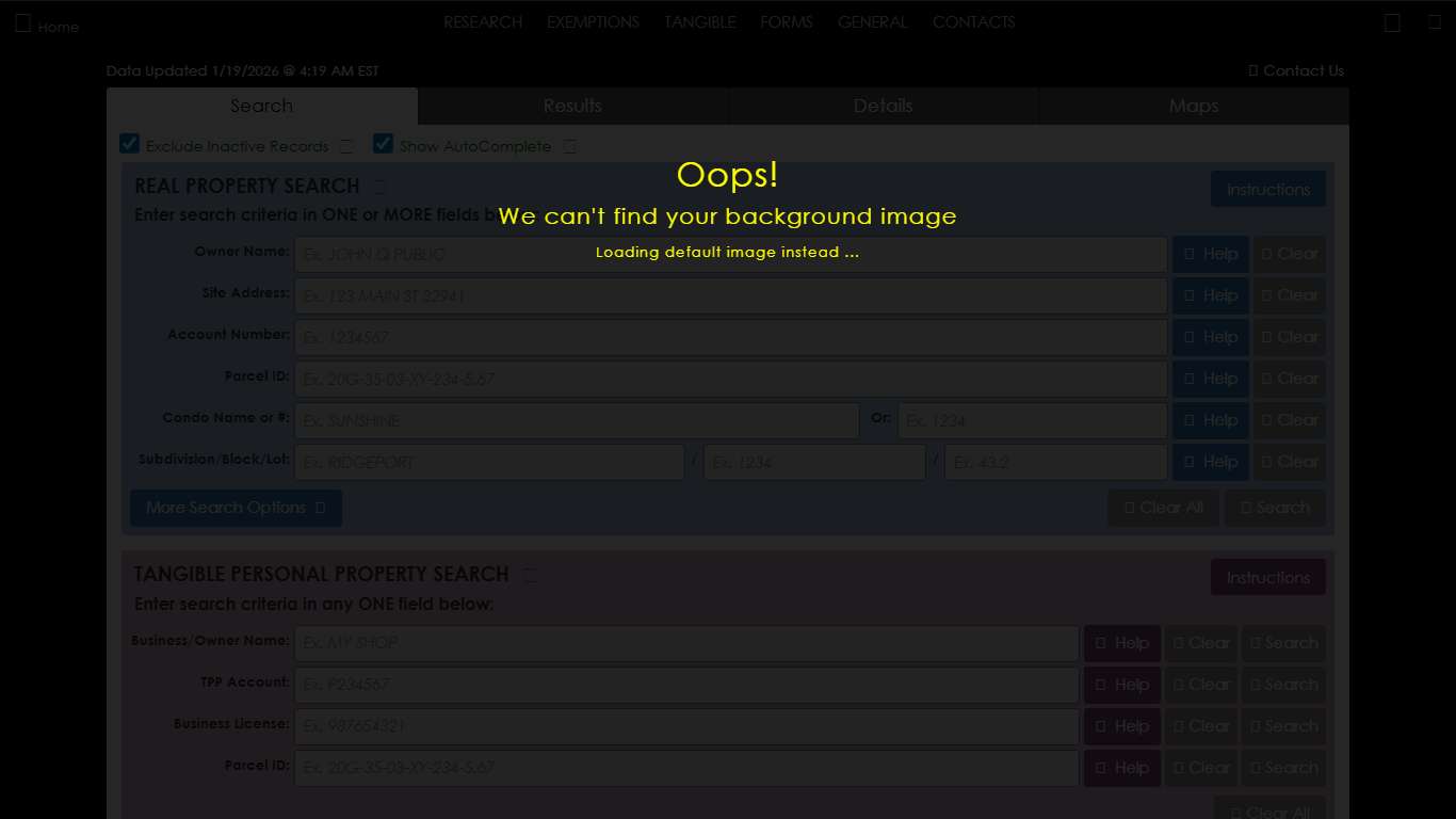 BCPAO - Property Search